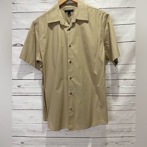 Mens Banana Republic Short Sleeve Button Down Shirt Large